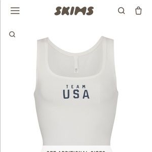 Skims Team USA Olympics tank